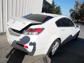 2009 Acura TL White 3.5L AT #A23827